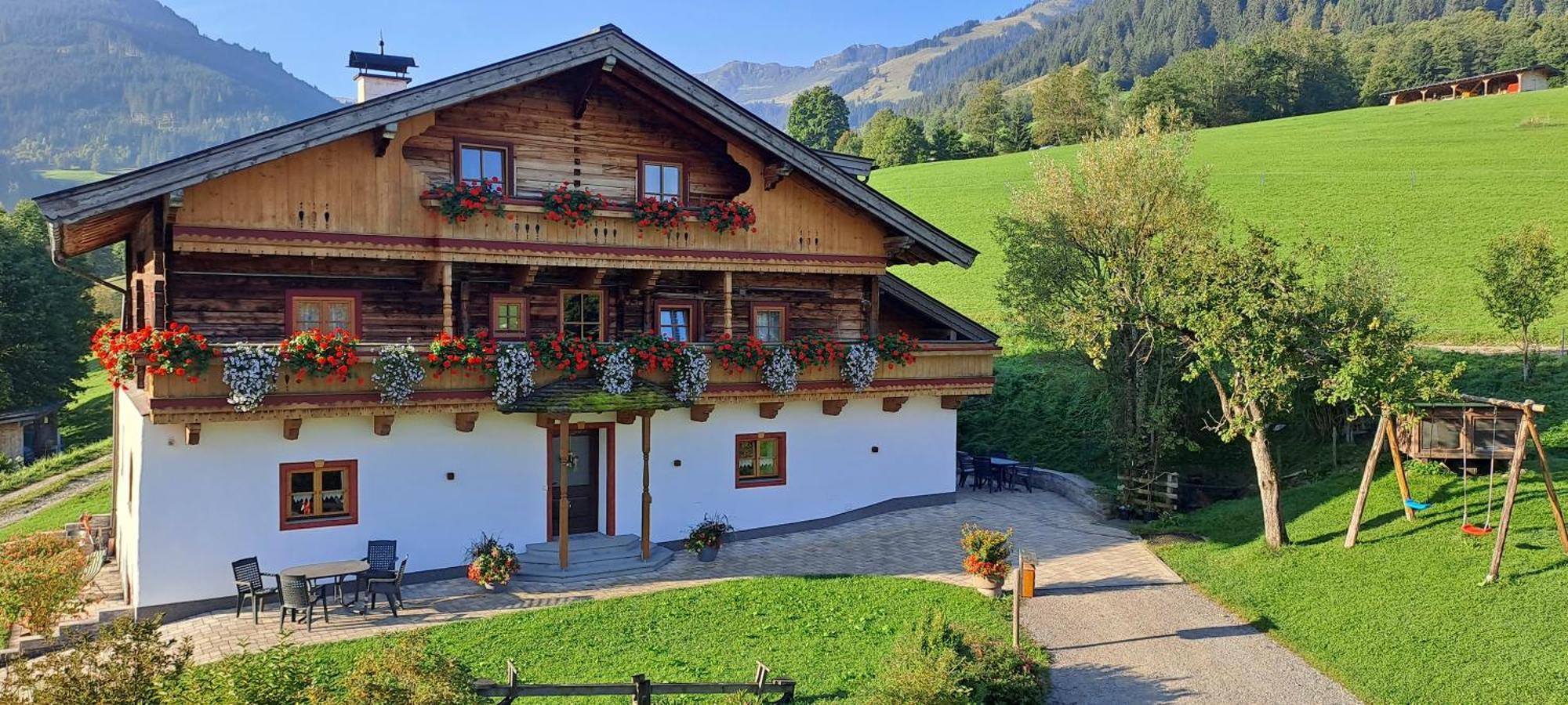 Ferienwohnung Langeck Maria Alm am Steinernen Meer Buitenkant foto