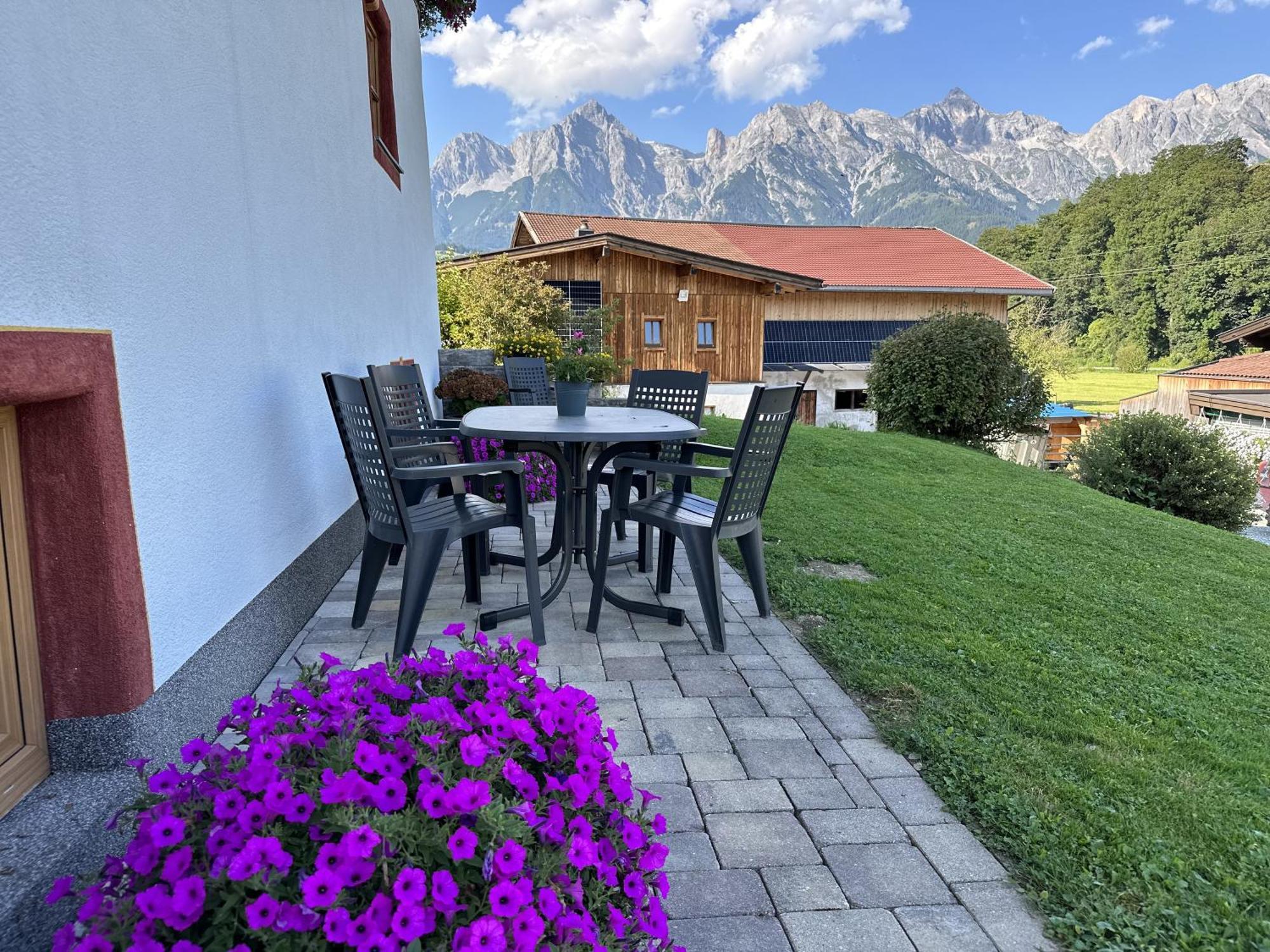 Ferienwohnung Langeck Maria Alm am Steinernen Meer Buitenkant foto