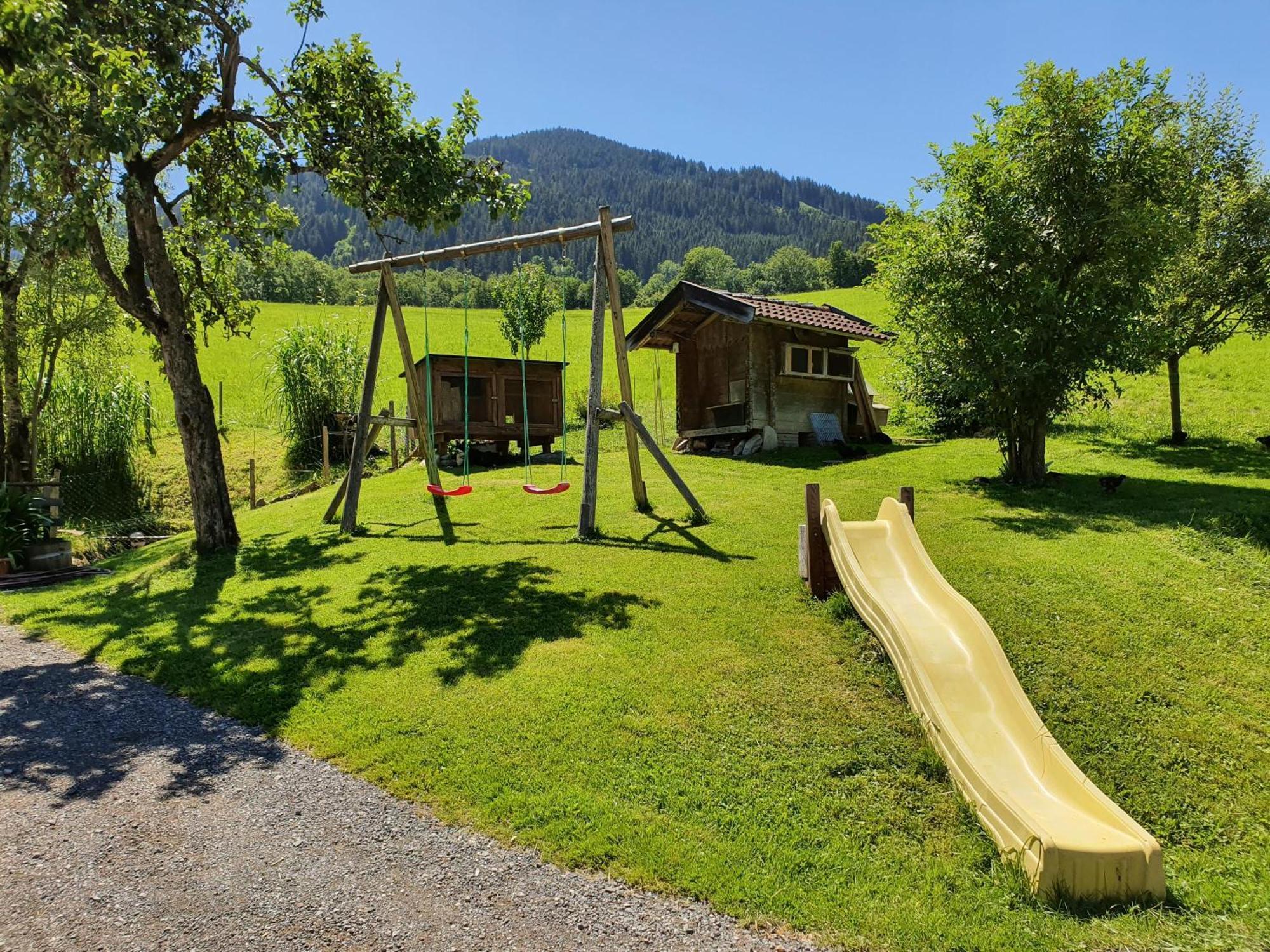 Ferienwohnung Langeck Maria Alm am Steinernen Meer Buitenkant foto