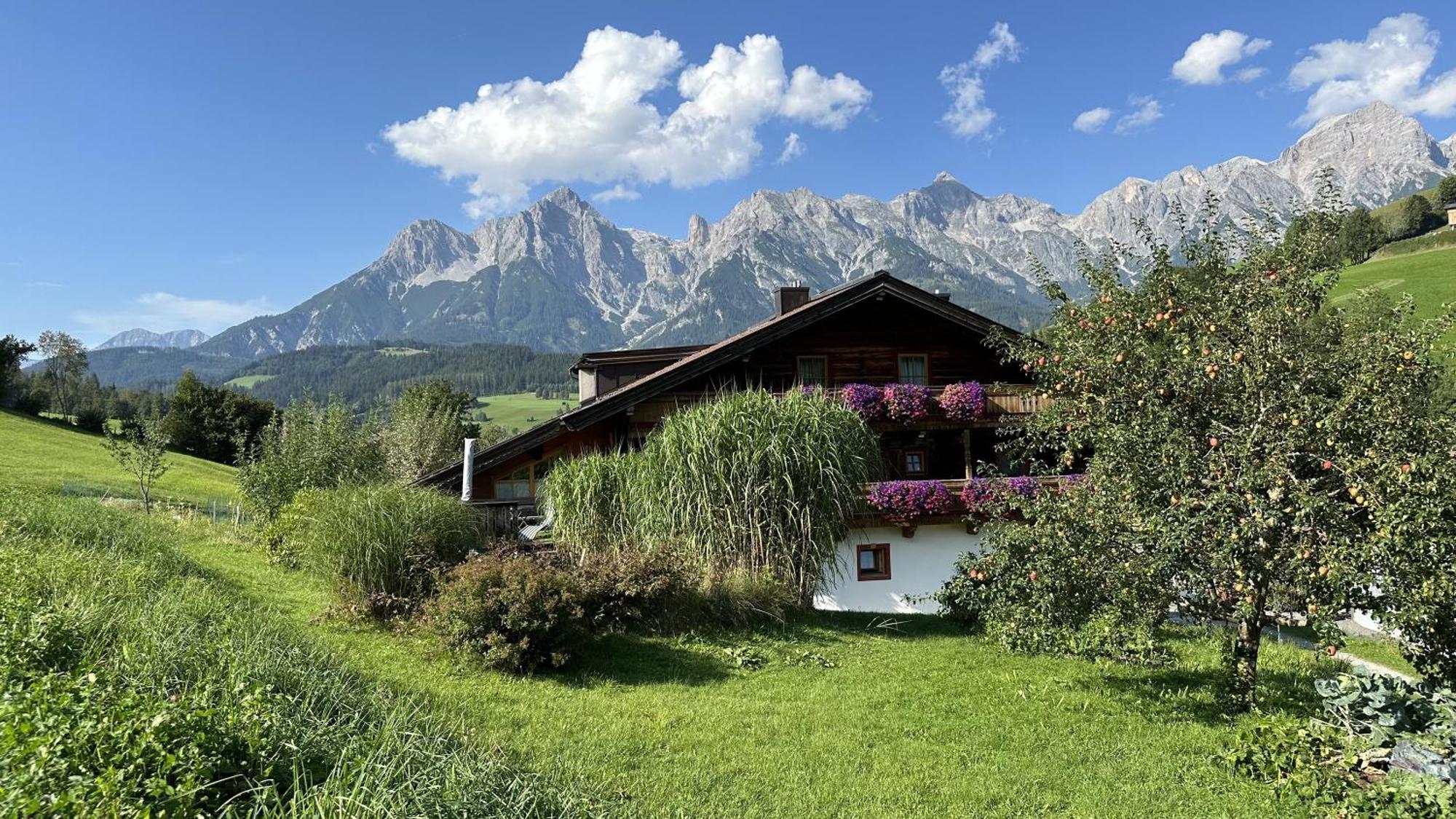 Ferienwohnung Langeck Maria Alm am Steinernen Meer Buitenkant foto